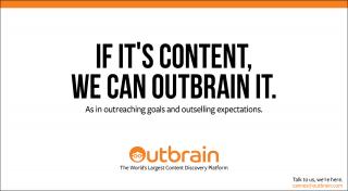 Outbrain: If it's content